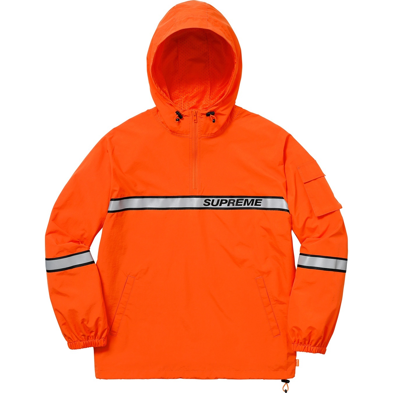 Reflective Taping Hooded Pullover view 12